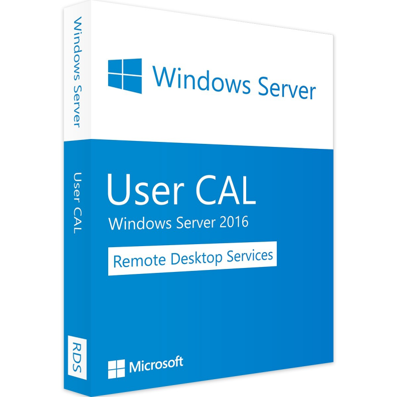 Microsoft Windows Server 2016 RDS - 1 User CAL