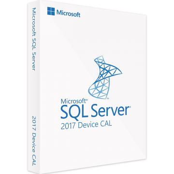 Microsoft SQL Server 2017 Standard - 1 Device CAL