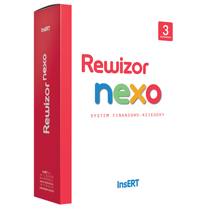 InsERT Rewizor nexo - 3 stanowiska