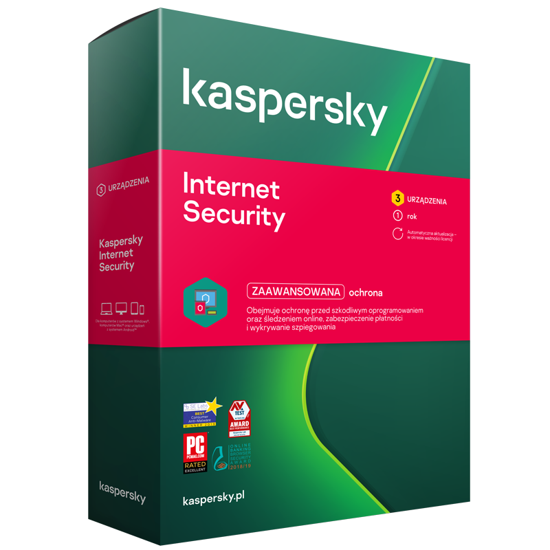 Kaspersky Internet Security 2021 PL Multi-Device