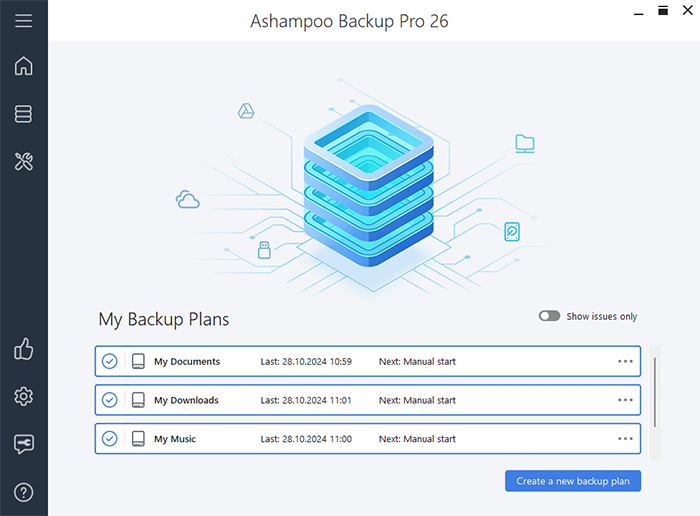 Program Ashampoo Backup Pro