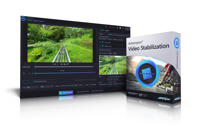 Program Ashampoo Video Stabilization