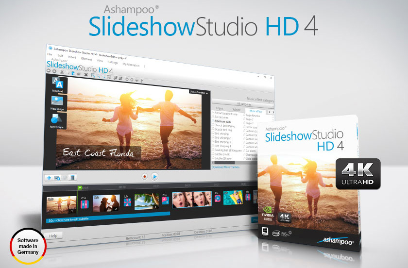 Program Ashampoo Slideshow Studio HD 4